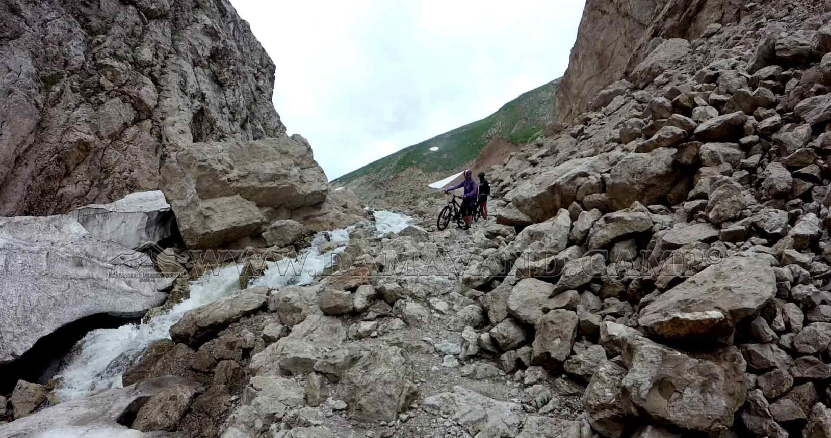 Mountain Biking, Entrance of Khatun Bargah to Lar Plain