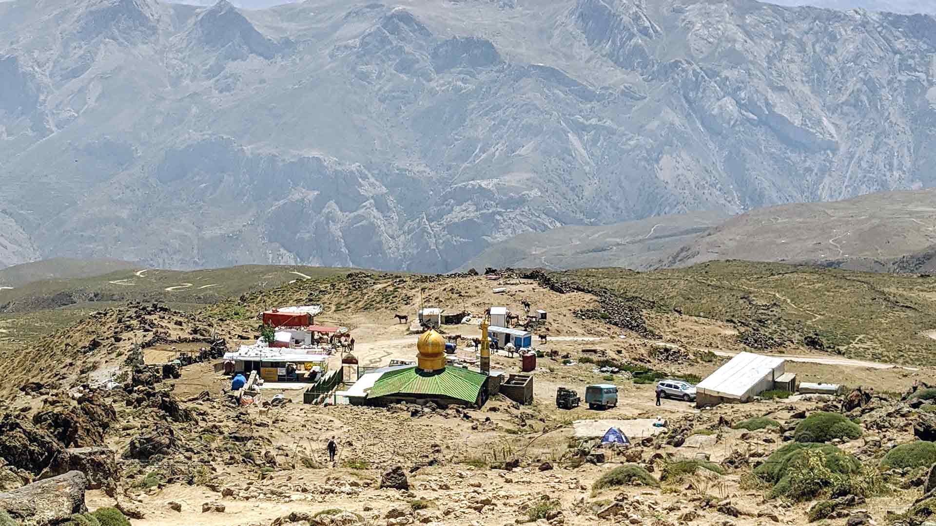 Camp 2 of Mount Damavand (~3020) | Goosfandsara