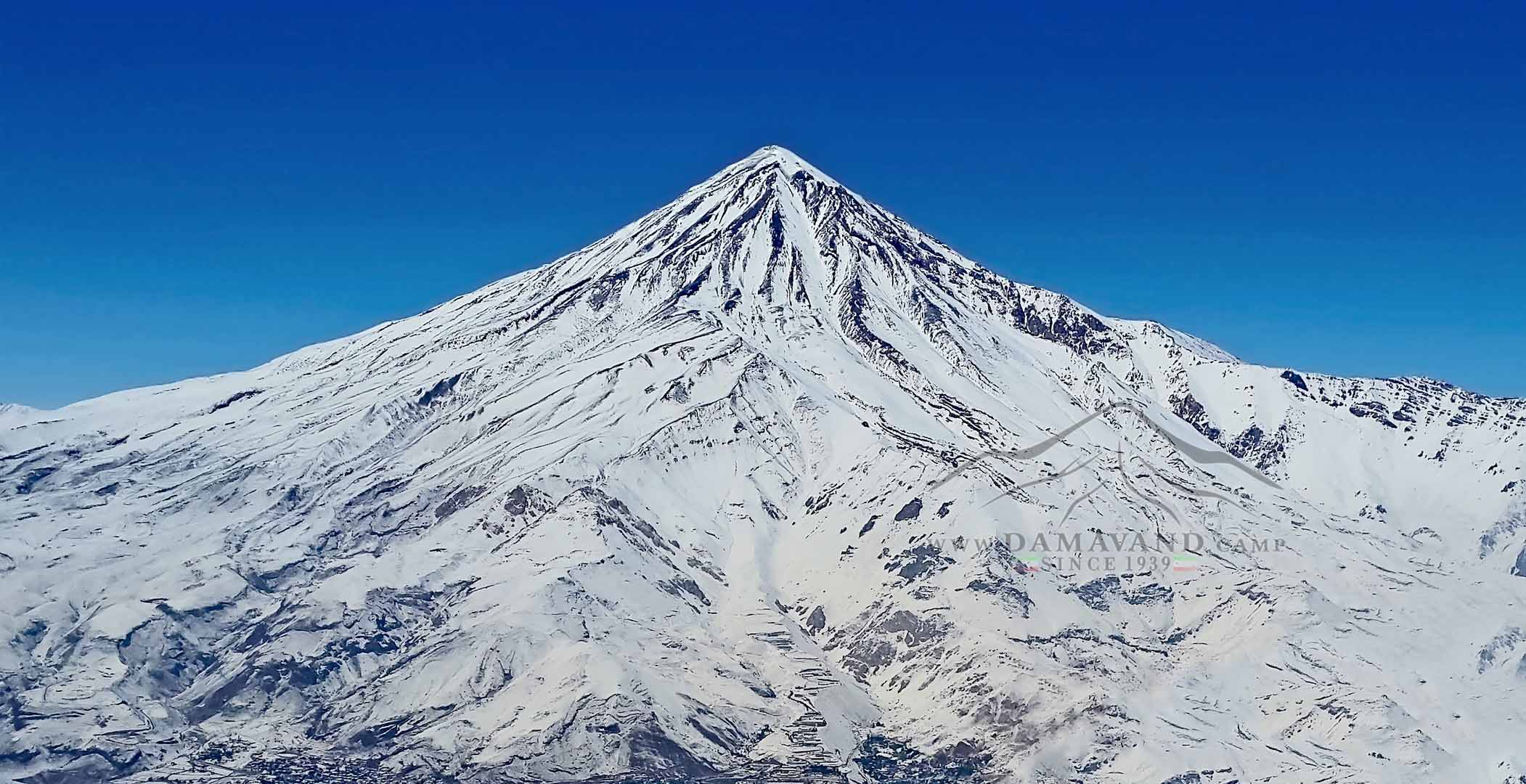 Winter View of Mount Damavand